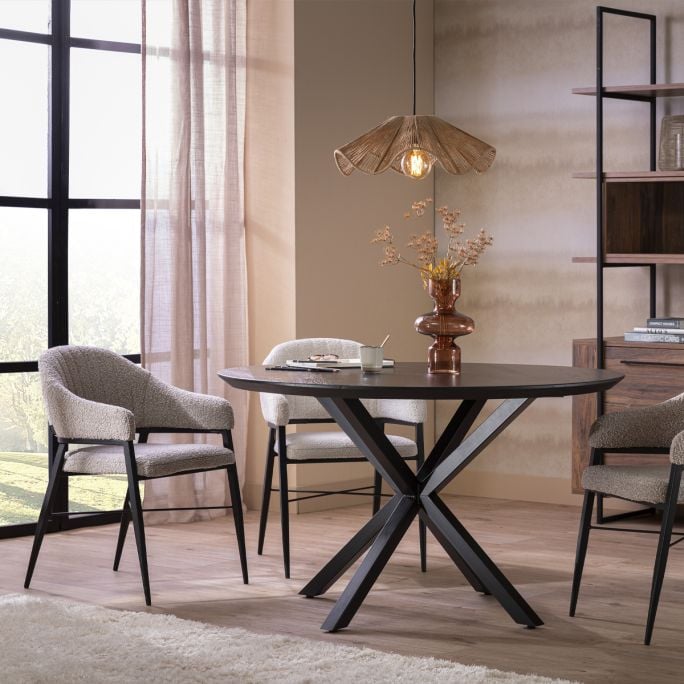 Eettafel Zeno rond
