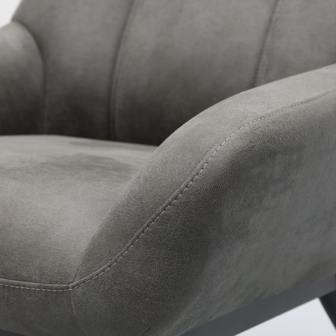 Fauteuil Luuk Antraciet
