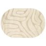 Vloerkleed Chase ovaal creme 12