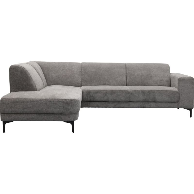 Bank Edward hoekziteiland links + 2,5-zits Mito antraciet