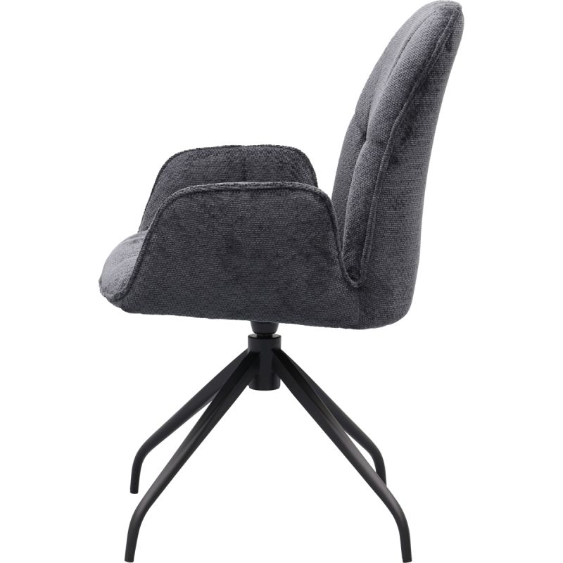Eetkamerstoel Casper Antraciet