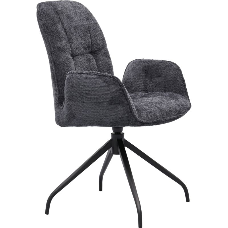 Eetkamerstoel Casper Antraciet