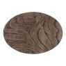 Vloerkleed Chase ellips bruin 18