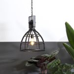Hanglamp Anny 40x57,5cm antiek zwart