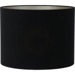 Kap Velvet 40x40x30cm zwart taupe