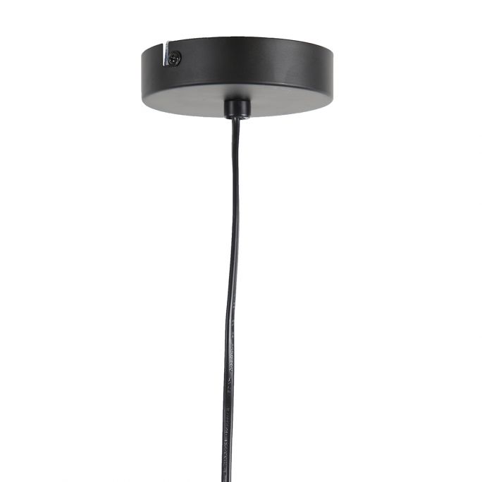 Hanglamp Porto 24x41,5cm rotan zwart