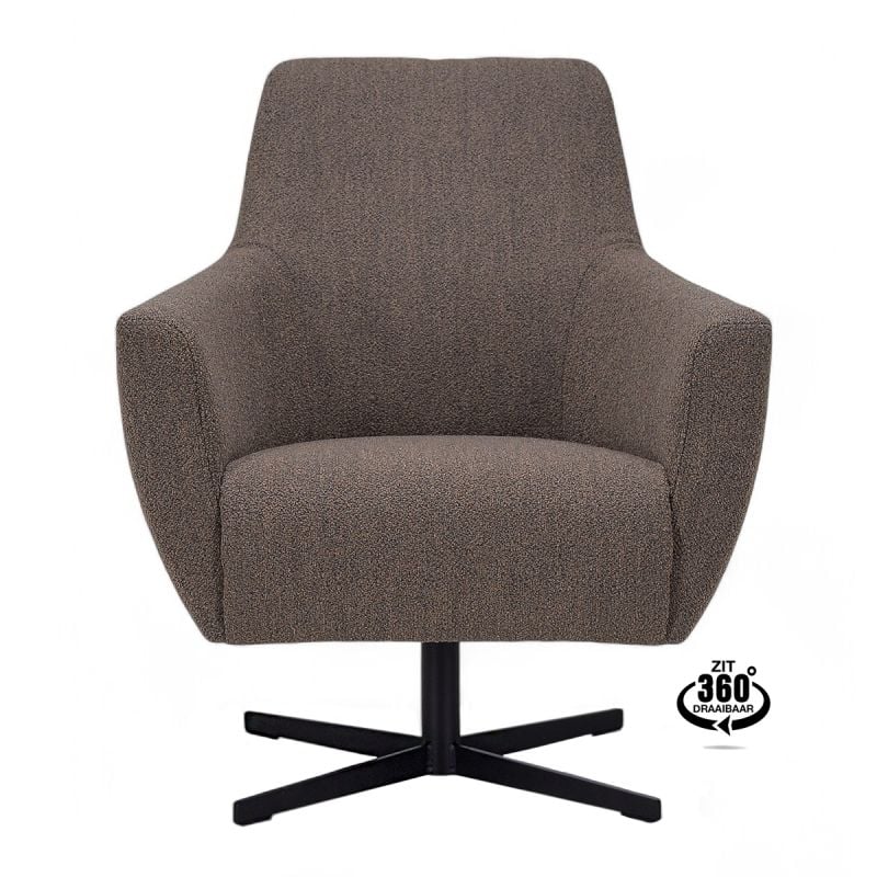 Fauteuil Helin Alpine Brown
