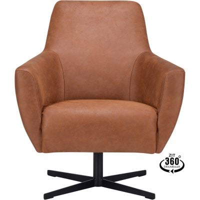 Fauteuil Helin Bull Camel