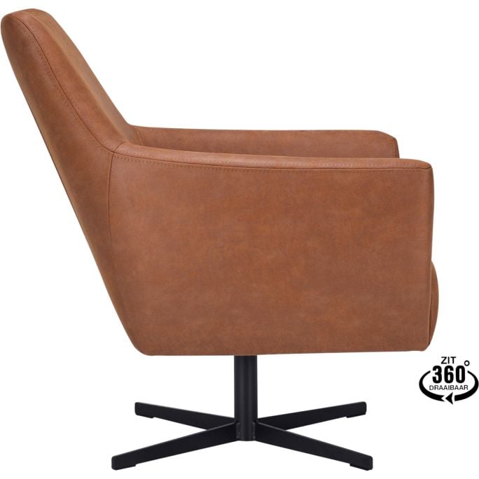 Fauteuil Helin Bull Camel