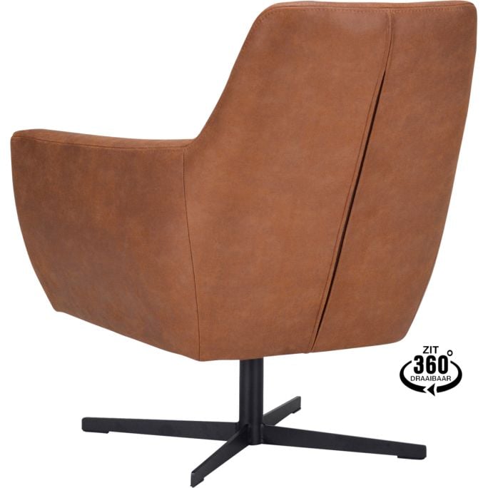 Fauteuil Helin Bull Camel