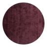 Vloerkleed Cowan rond aubergine 48