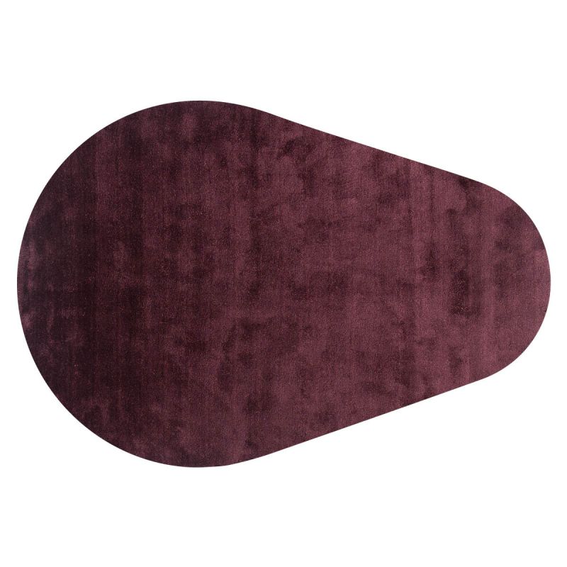 Vloerkleed Cowan pebble aubergine 48 afbeelding