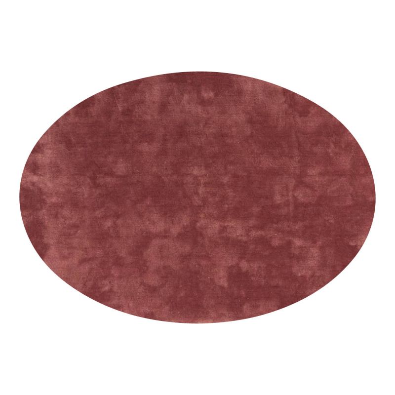 Vloerkleed Cowan ellips oud roze 44 afbeelding