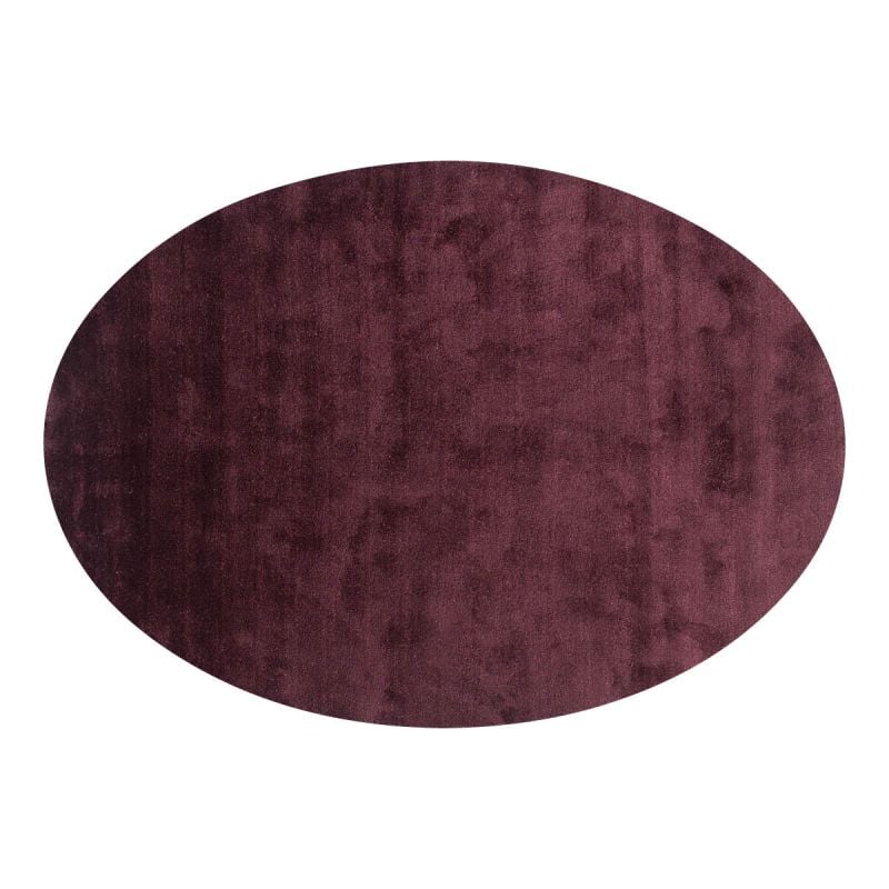 Vloerkleed Cowan ellips aubergine 48 afbeelding