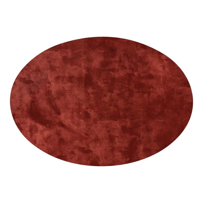 Vloerkleed Cowan ellips framboos 63