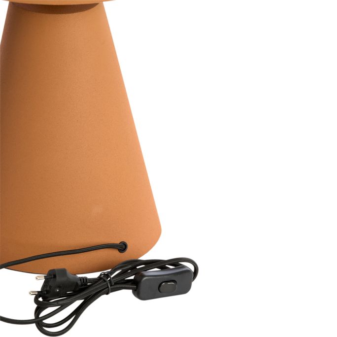 Tafellamp Sirina mat Oranje 31 cm