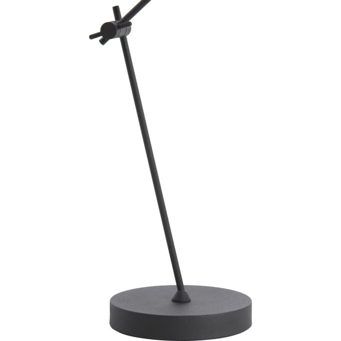 Tafellamp Riksja mat Zwart + dimmer