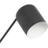 Tafellamp Riksja mat Zwart + dimmer