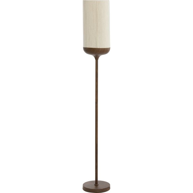 Vloerlamp Denia donkerbruin