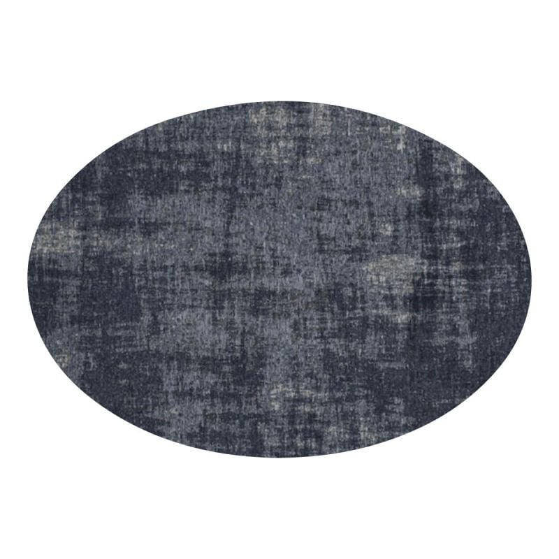Vloerkleed Rovinj ellips donkerblauw 35 afbeelding