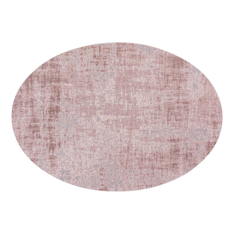 Vloerkleed Rovinj ellips roze 43 afbeelding
