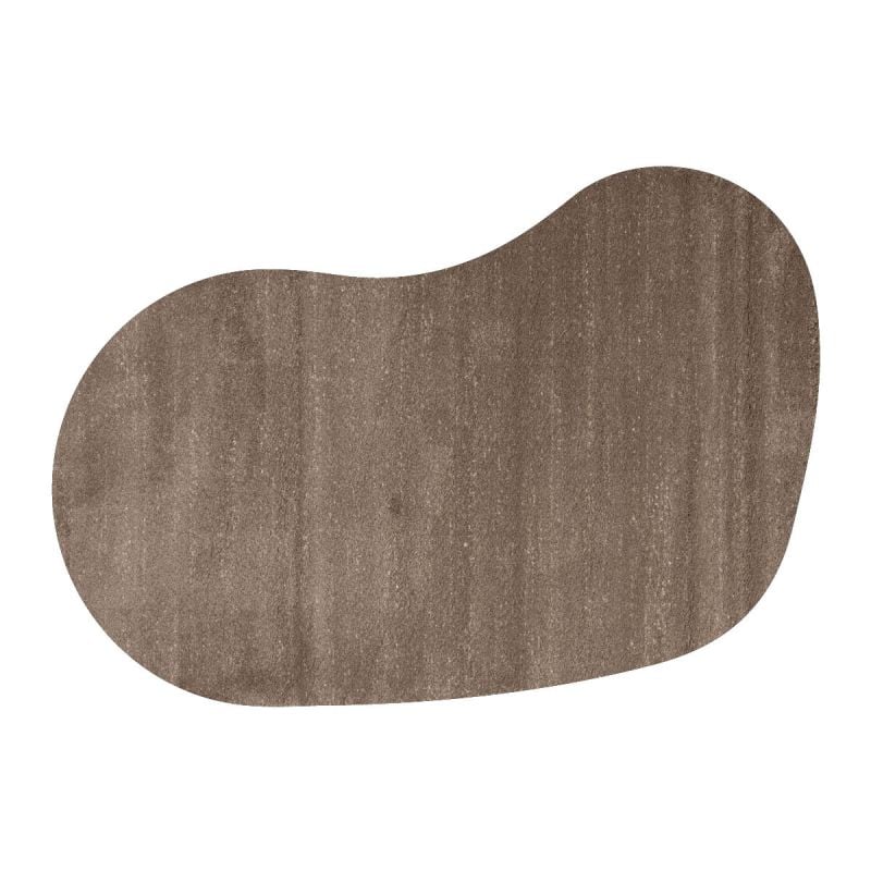 Vloerkleed Bodil organisch gespiegeld taupe 16 afbeelding