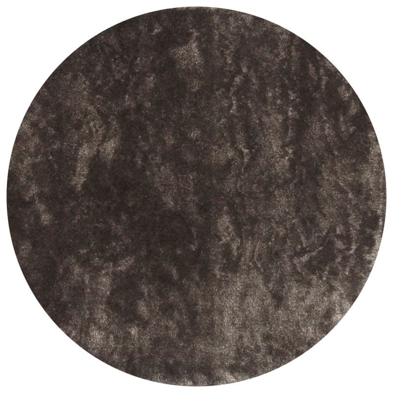 Vloerkleed Leya rond bruin 15