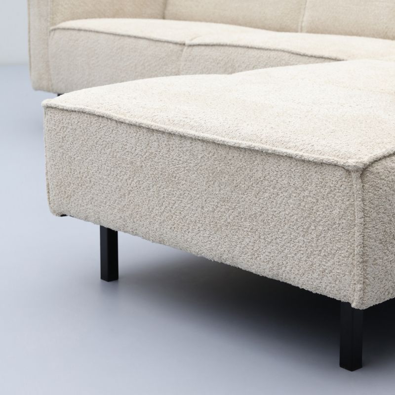 Bank  Yaro 2,5-zits + hoekziteiland rechts