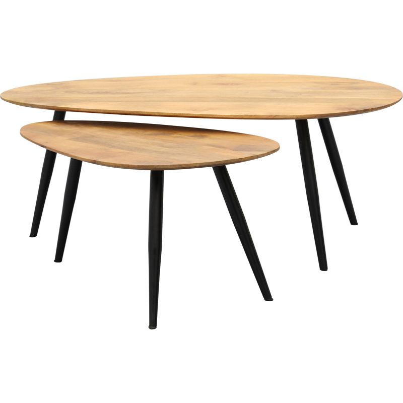 Salontafel Kira set van 2