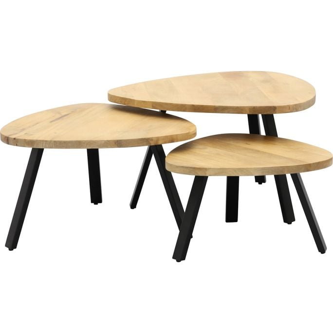 Salontafel Aiden set van 3