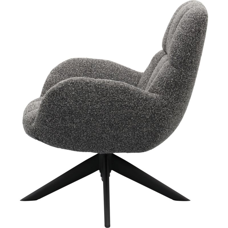 Draaifauteuil Else Antraciet