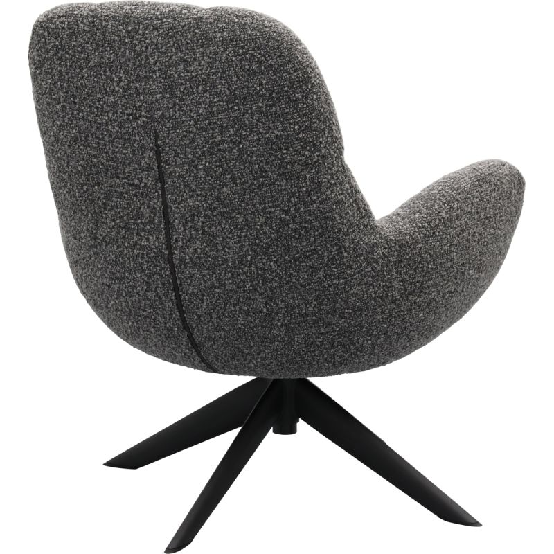 Draaifauteuil Else Antraciet