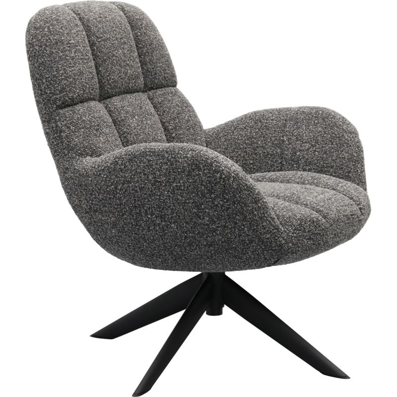 Draaifauteuil Else Antraciet