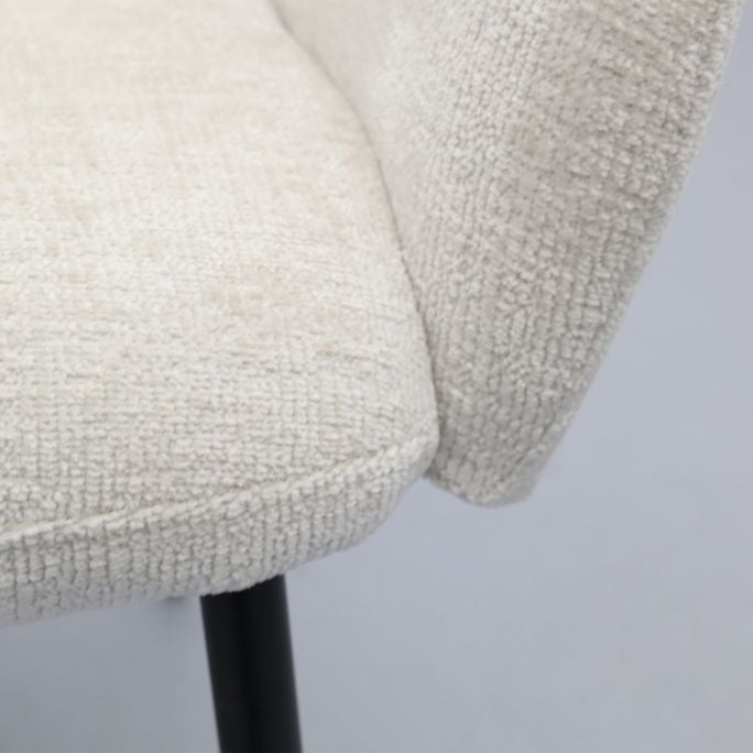 Eetkamerstoel Benet Ivory