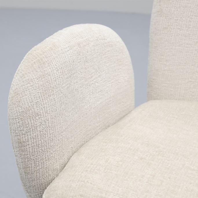 Eetkamerstoel Benet Ivory