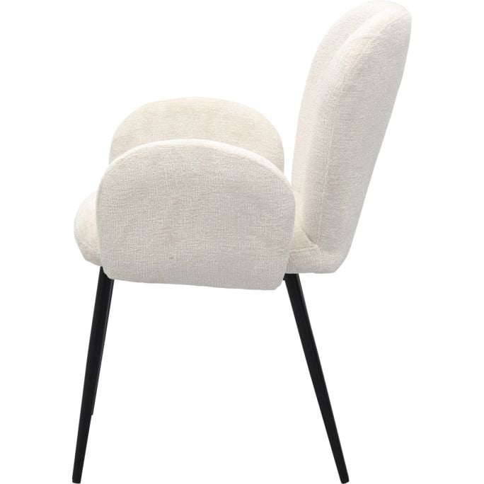 Eetkamerstoel Benet Ivory