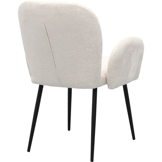 Eetkamerstoel Benet Ivory
