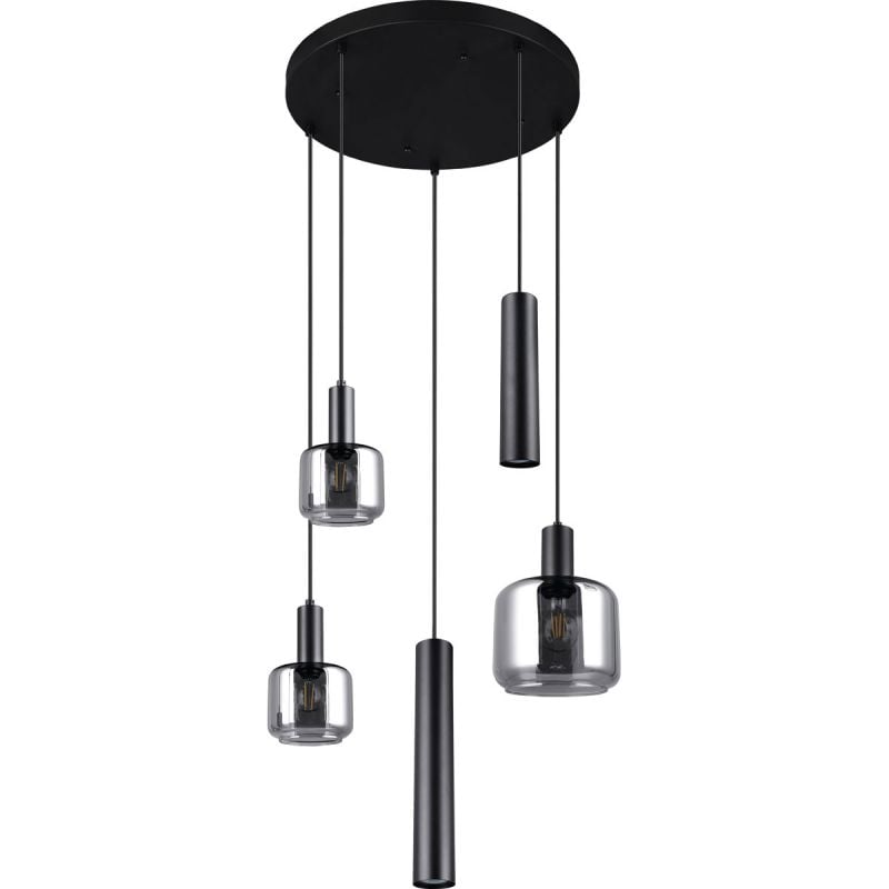 Hanglamp Metaro 5 lichts rond afbeelding