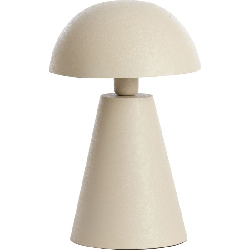 Tafellamp Sirina mat beige 26cm afbeelding