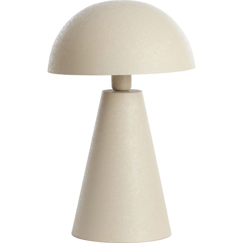 Tafellamp Sirina mat beige 31cm afbeelding