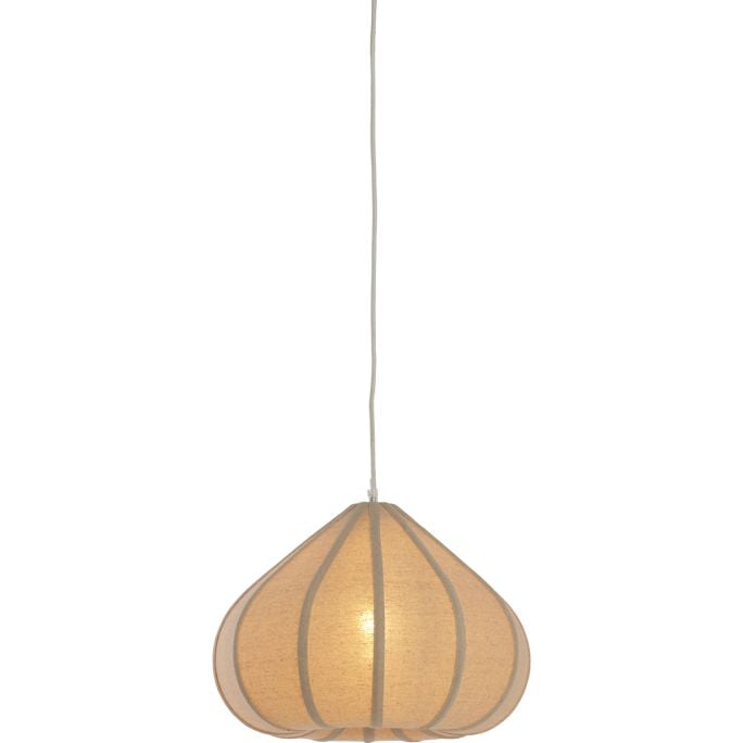 Plafondlamp babykamer boho rotan