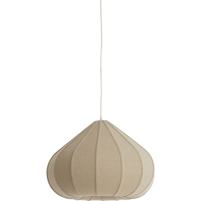Hanglamp Zudeba Linnen Naturel 50cm afbeelding