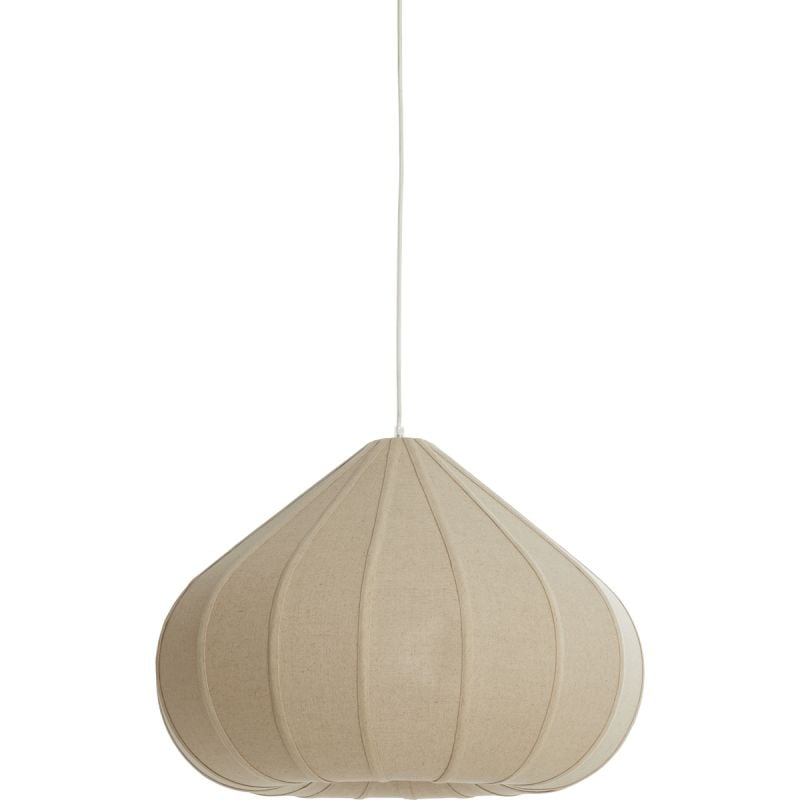 Hanglamp Zudeba Linnen Naturel 60cm afbeelding