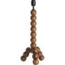 Lampvoet Vegio hout olie bruin 50 cm