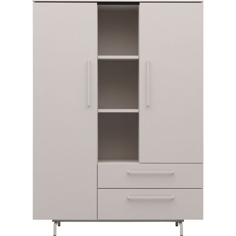 Wandkast Senna 2 deurs, 3 laden, 3 vakken