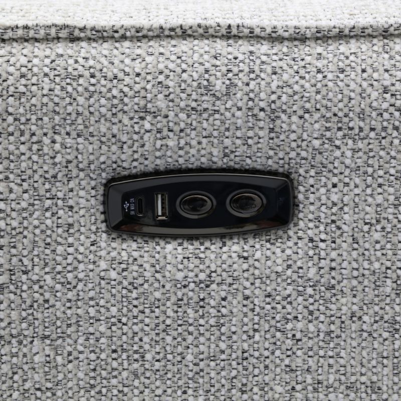 Bank Rik 2,5 zits met 2 relax inclusief hoofdsteunen en USB + 2 zits