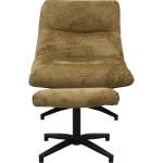 Fauteuil Fons Curry met hocker