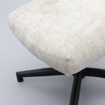 Fauteuil Fons Naturel met hocker