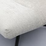 Fauteuil Fons Naturel met hocker