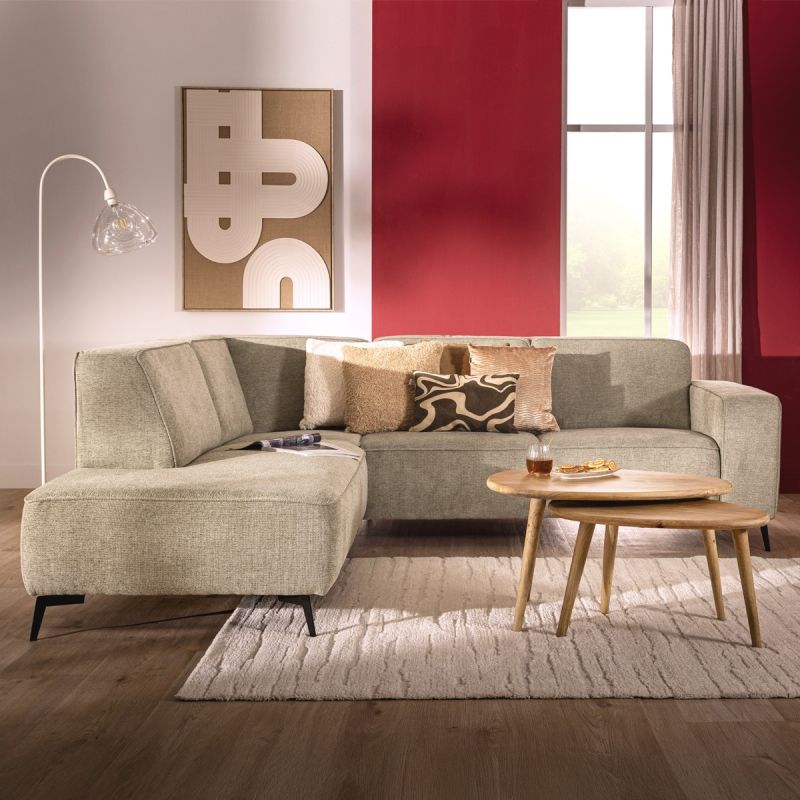 Bank Macy hoekziteiland links + 2,5-zits